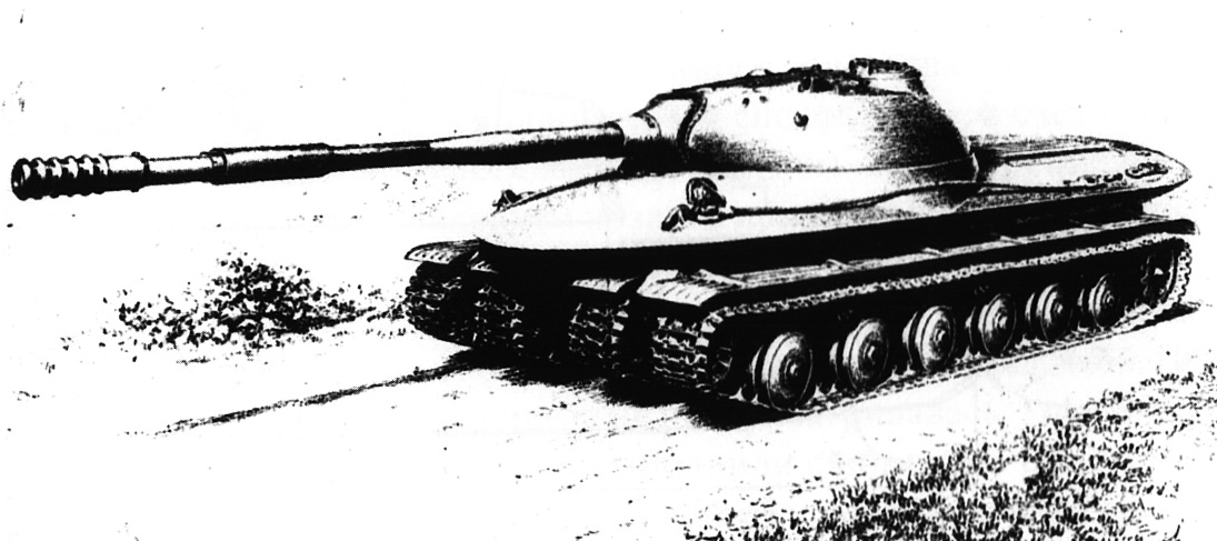 Эскизный проект танка «Объект 279». 1956 г.